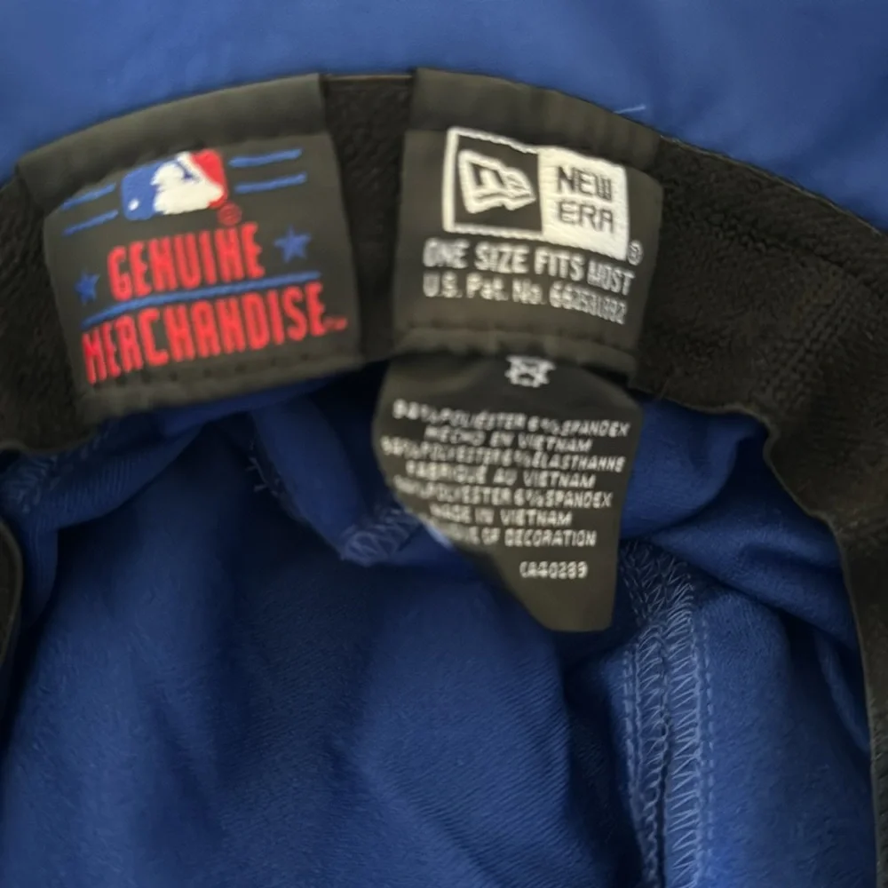 Chicago Cubs Panama Pail Bucket Hat Blue Genuine MLB NewEra - Picture 5 of 5